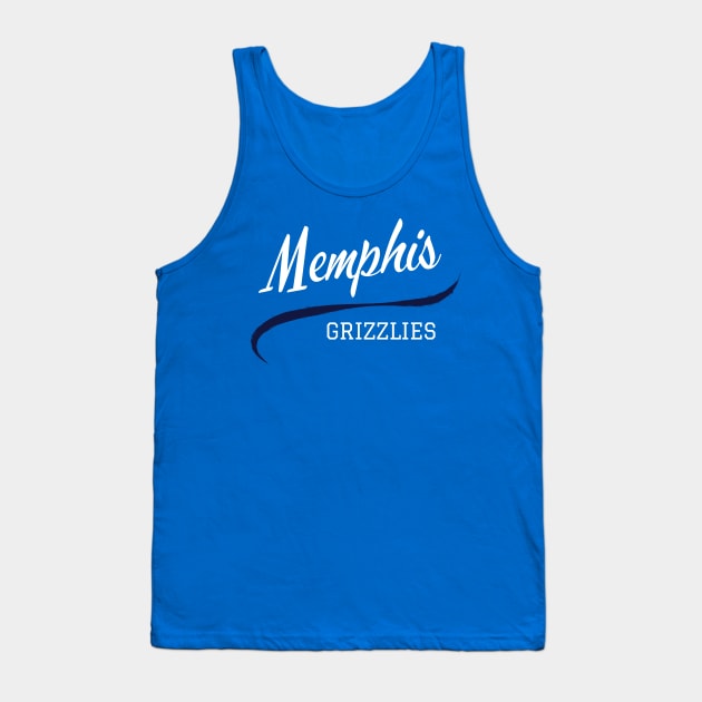 Grizzlies MEM Tank Top by CityTeeDesigns